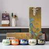 Chinese Style Ceramic Tea Tasting Cup - Cultural & Creative Gift for Hosts, Fathers, Leaders, Teachers & Business Souvenirs