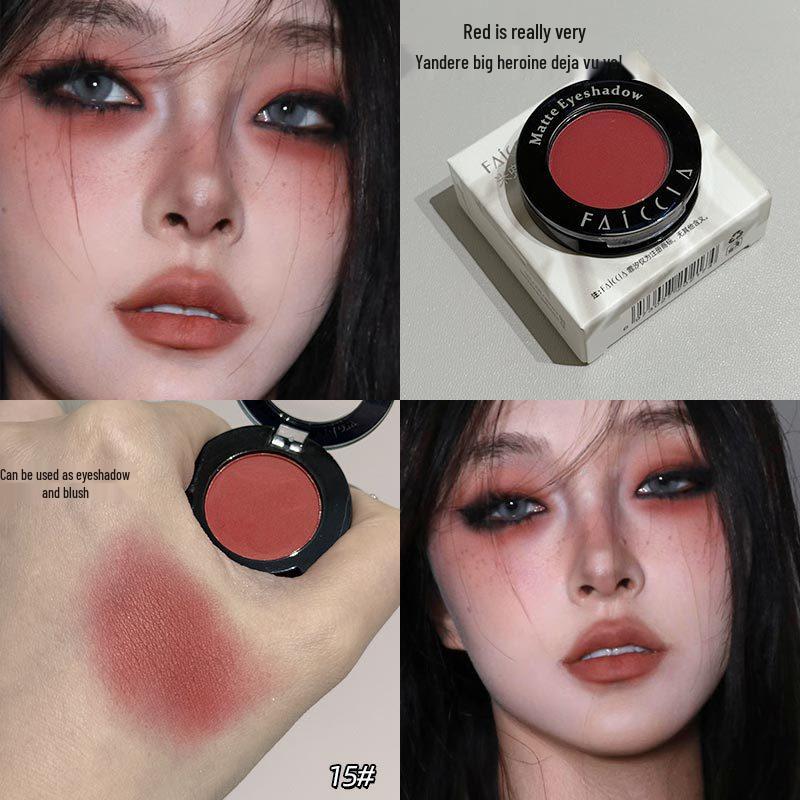 

Слегка Пьяная Готическая Палитра Smoky Eyeshadow - Красный и Черный Cut-Crease для Дерзкого, Преувеличенного Образа