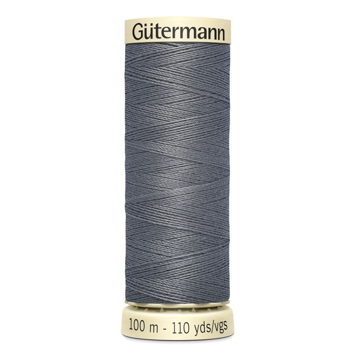 Sewing Thread 100% Polyester Gutermann 1 Spool - Att 497 - Light Tin