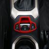 Inner Red ABS Electronic Handbrake Decor Cover Trim for Jeep Renegade 2016-