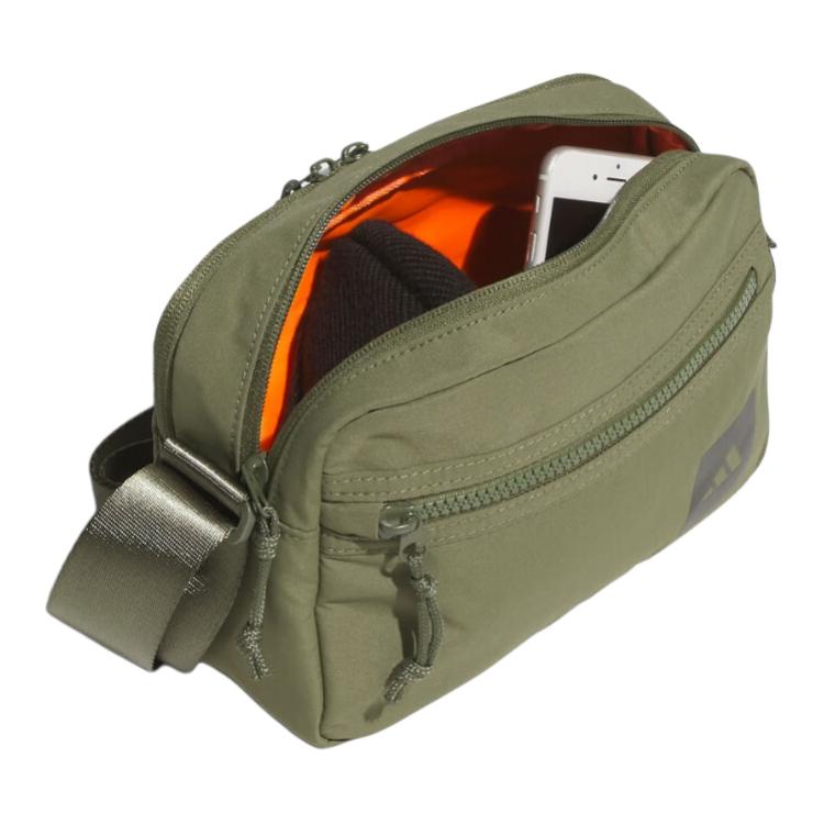 Adidas Versatile Shoulder Bag Large Unisex Dark Olive Green KC1399