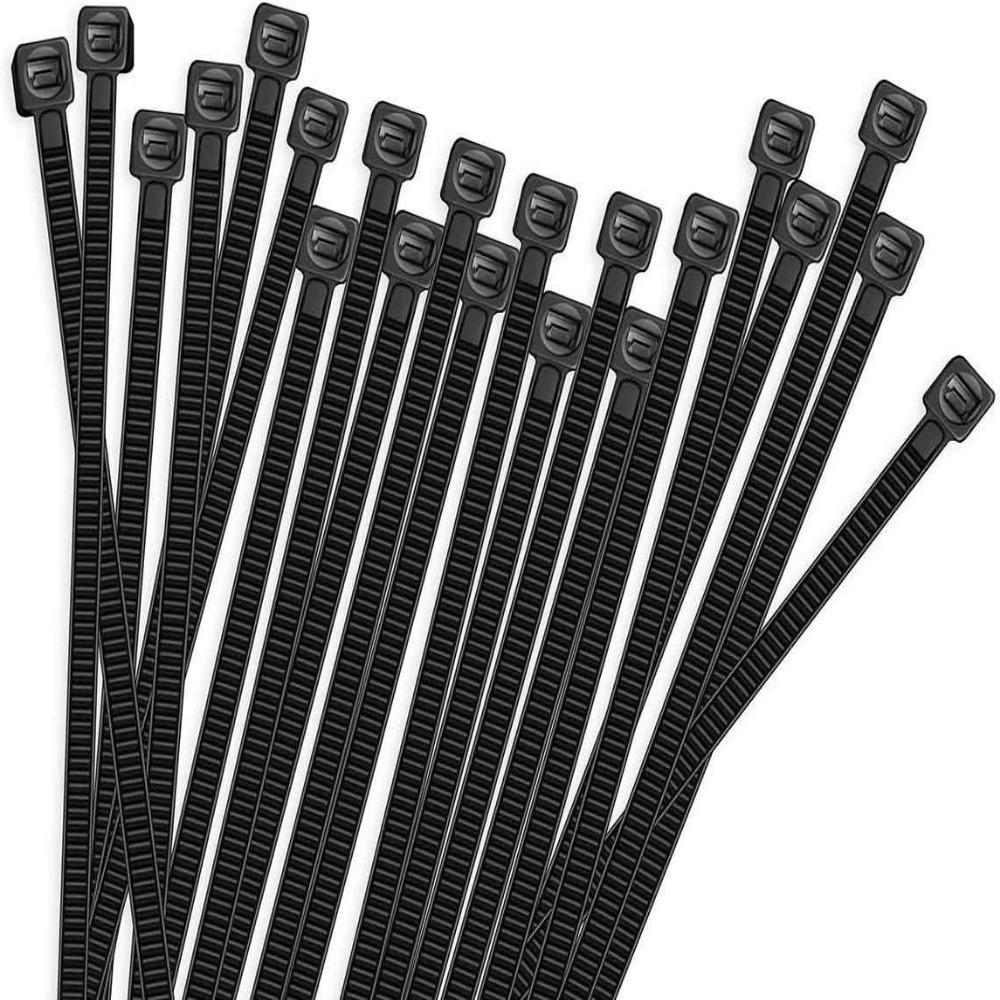 400Pcs Various Sizes Nylon Cable Ties Self-Locking Cord Ties Cable Zip Ties Cable Organization