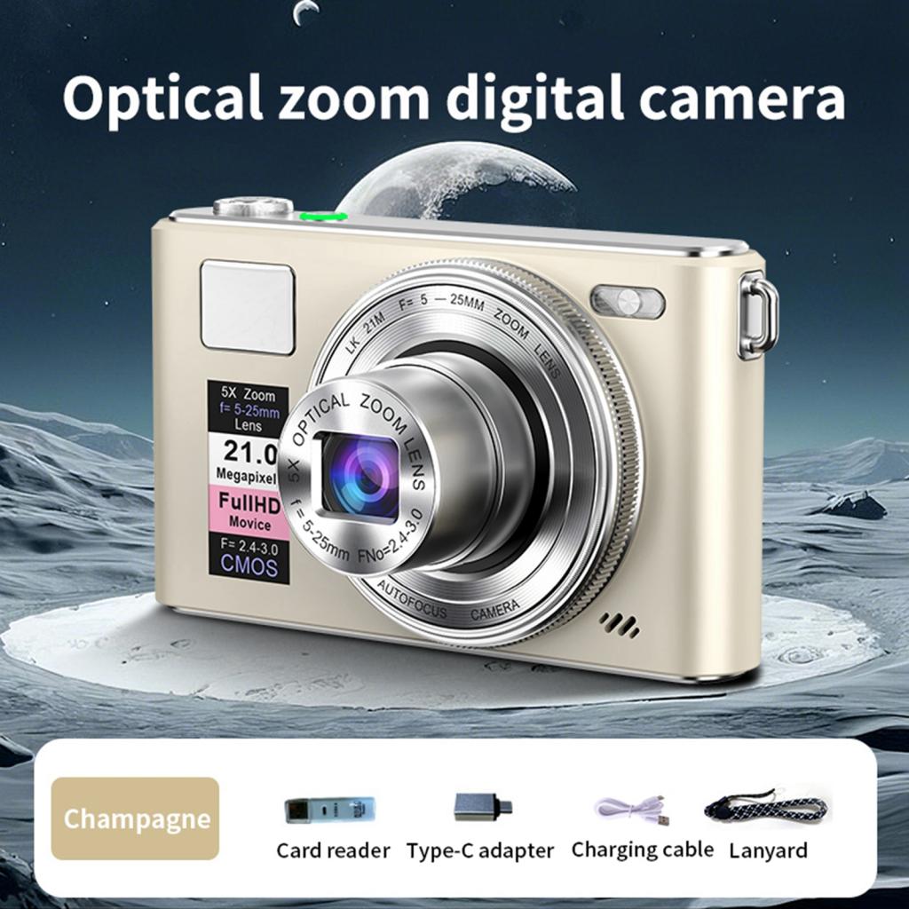 

4K CCD digital camera LK016, high-definition shooting, micro camera, student party entry-level portable camera, travel specific