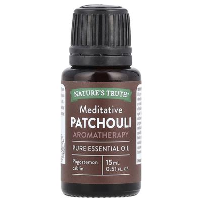 Pure Essential Oil, Meditative Patchouli, 15 Ml (0.51 Fl Oz)