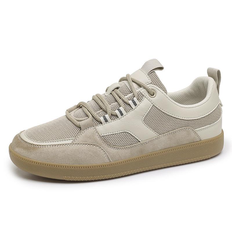 Mesh German Training Shoes Men's 2025 Summer Versatile Retro Low-top Breathable Casual Board Shoes Sports Mesh Trendy Shoes Men