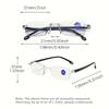 20pcs Women's Frameless Reading Glasses Lightweight Y2K Style Plastic Frames for Digital Screens +1.0~+4.0