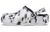 Baya Lined Clog Fleece Lined Unisex White Gray Slippers 'White Grey' 205975-10M