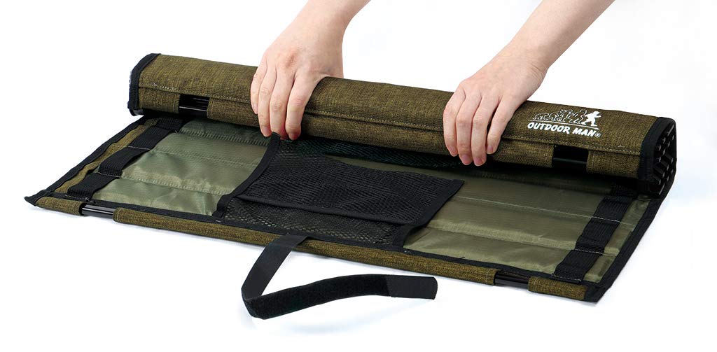 OUTDOOR MAN HANGING CHAIN TABLE Camping Outdoor Glamping BBQ Compact Vacation Touring Foldable Ultra Light Washable Easy Assembly KOFT-005G