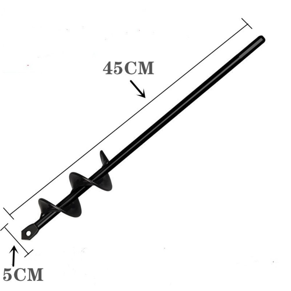 Hand Tools Garden Auger Kit Carbon Steel Flower Planting Soil Drill Bits Auger Drill Bit  Outdoors