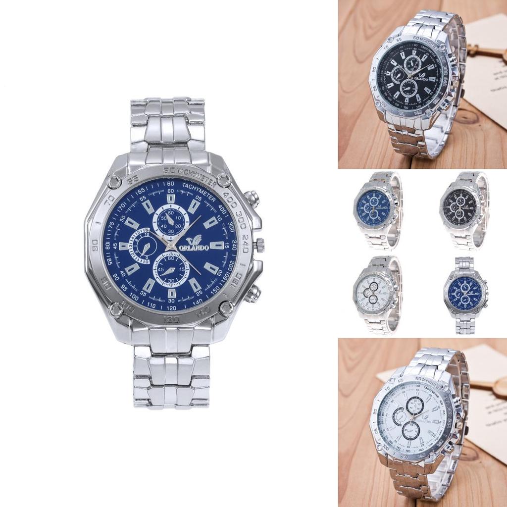 Mens Alloy Watch With World Time Function For Adults Street Style Gift