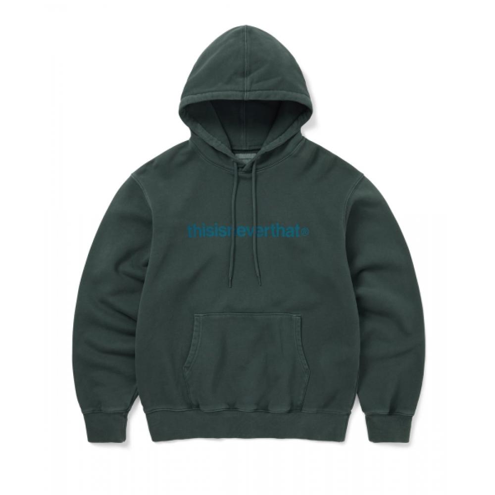 ThisisneverThaT T Logo lT Hoodie Dark slaTe S