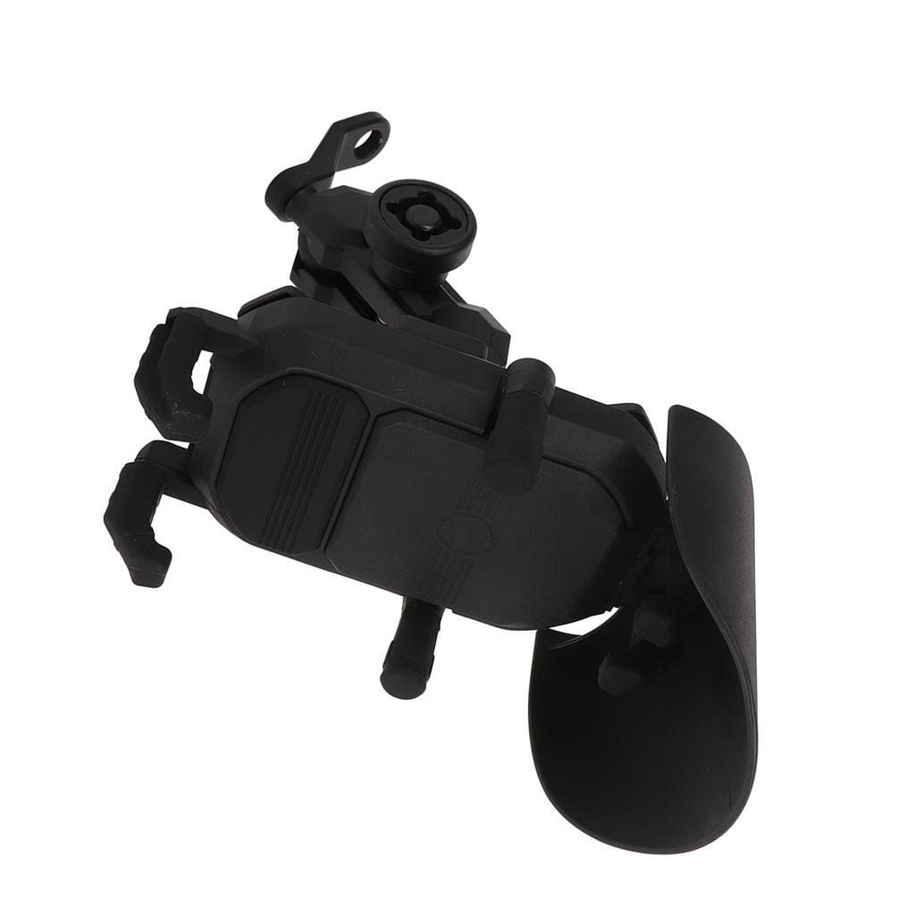 2 in 1 Motorcycle Phone Mount 720° Rotation Rainproof 15W Wireless Charger Universal for 3.5‑6.5in Cellphone