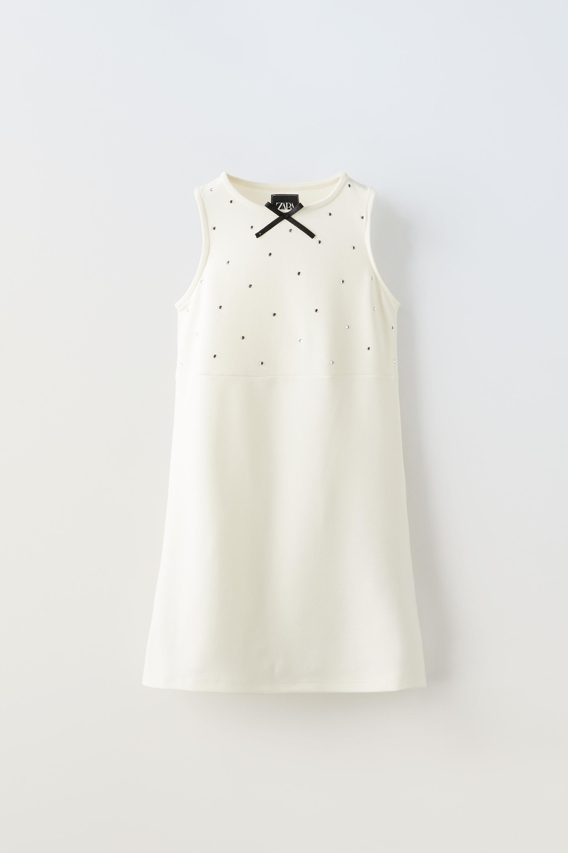 

ПЛАТЬЕ С БАНТОМ И СТРАЗАМИ