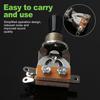 3 Way Guitar Toggle Switch with Tip Knob Caps for Electric Guitars, DPDT Pickup Selector Replacement