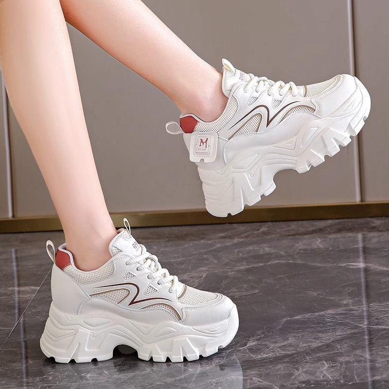 Sportovní a volnočasová obuv dámská 2025 nová letní síťovaná prodyšná ležérní obuv sportovní obuv s měkkou podrážkou tenké jednoboty dámské