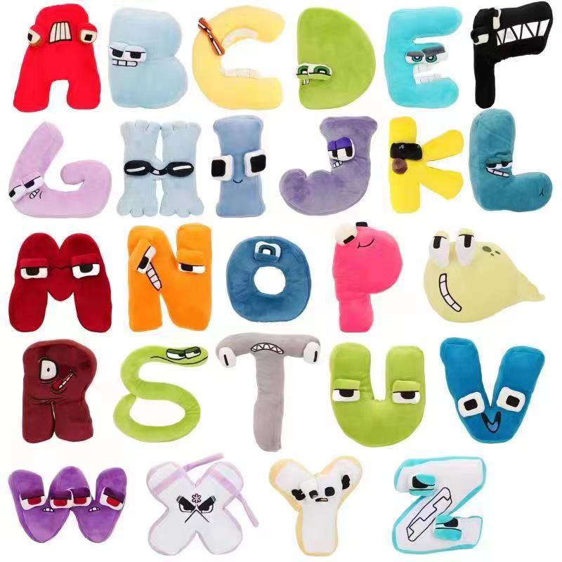 

Animal Alphabet Lore Plush Toy Letter Pillow - Children s Stuffed Animal Doll 20cm
