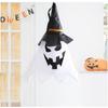 43/47CM Halloween Ghost Hanging Decoration LED Light Glowing Horror Decor Props for Outddor Indoor Halloween Party Decoration