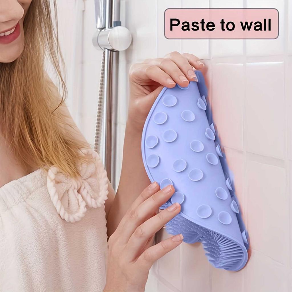 - Shower Foot Massager - Exfoliating Pads To Promote Blood Circulation, Bathroom Accessories
