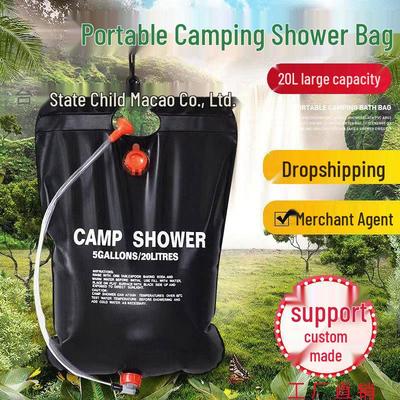 Tragbarer Outdoor-Falt-Dusch- und Wasserspeicherbeutel für Camping und Picknicks