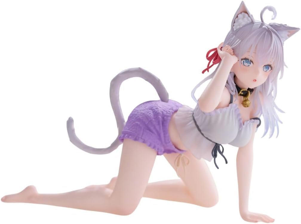 Desktop Cute the girl next door who sometimes whispers in Arya Cat Ear Loungewear Approximately 13cm long Figure Arya, Russian. - Ver. -