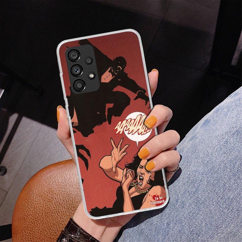 Gothic Vampire Scarlet Art Phnoe Case for Samsung Galaxy A17 A37 A57 A16 A26 A36 A56 A15 A14 A13 A55 A54 A53 A35 A34 A33 A25 A24