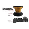M42 to M4/3 Lens Mount Adapter Aluminum Alloy Thin M42 Lens to M4/3 Camera Lens Adapter for Mirrorless Camera