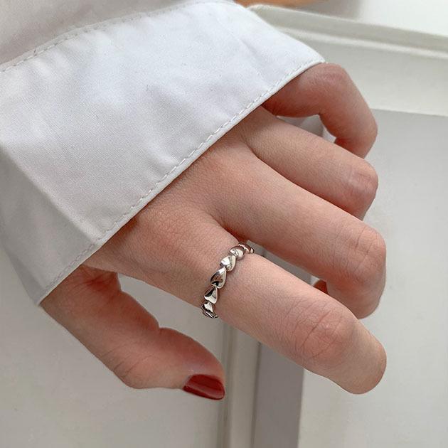 Women's Silver-Plated Retro Korean Style Index Finger Ring