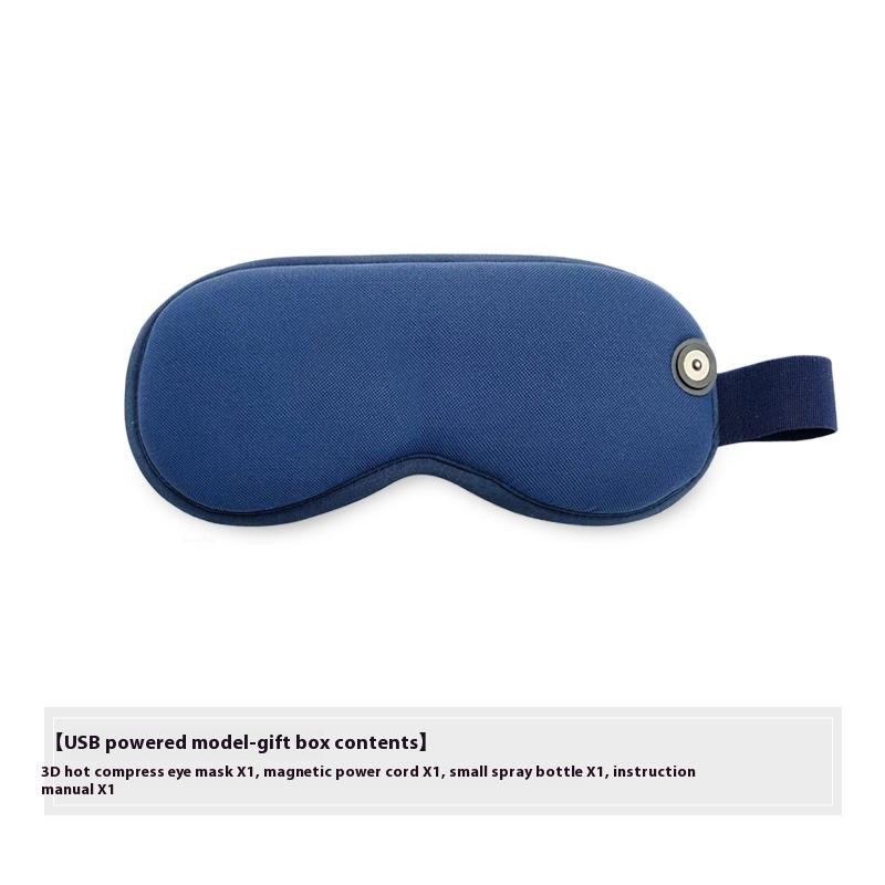 Heated Sleep Eye Mask USB Magnetic Steam Cover With Smart Timer Temperature Control And Adjustable Heat