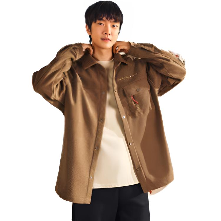 Anta Jackets & Coats Men's Bronze Brown 152518601-1