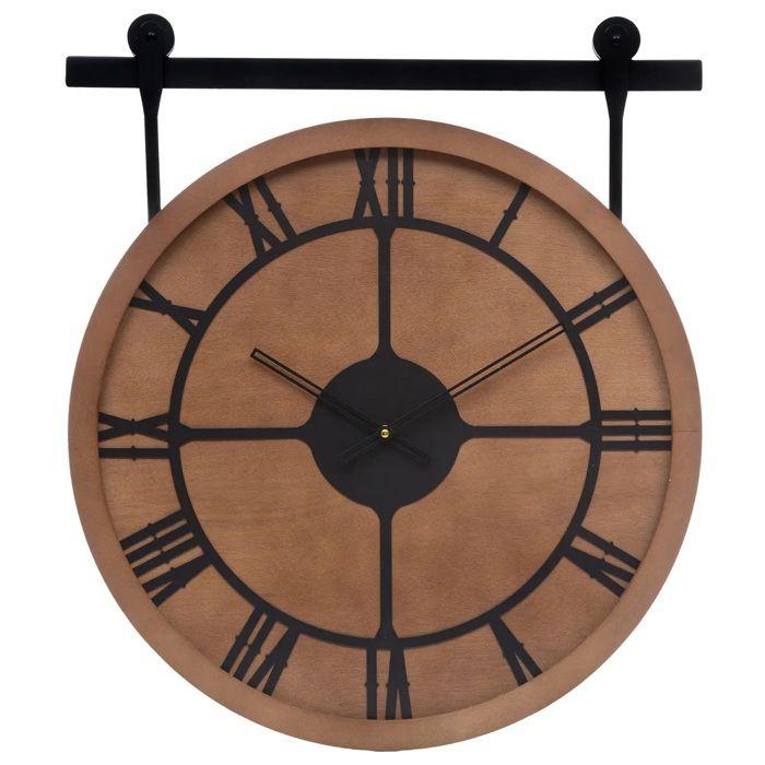 Horloge avec poulie design