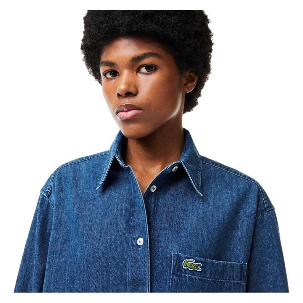 Lacoste Womens/Ladies Denim Shirt