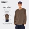 Men's Heavyweight Cotton Round Neck Long-Sleeve T-Shirt