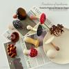 3D Yunnan Wild Mushroom Refrigerator Magnet - Creative Strong Magnetic Suction Message Sticker Decoration