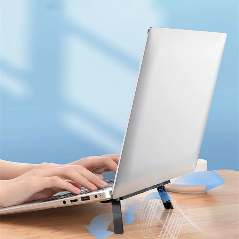 Portable Laptop Stand Foldable Support Notebook Stand Computer Tablet Computer Holder Cooling Bracket Riser Laptops Accessories