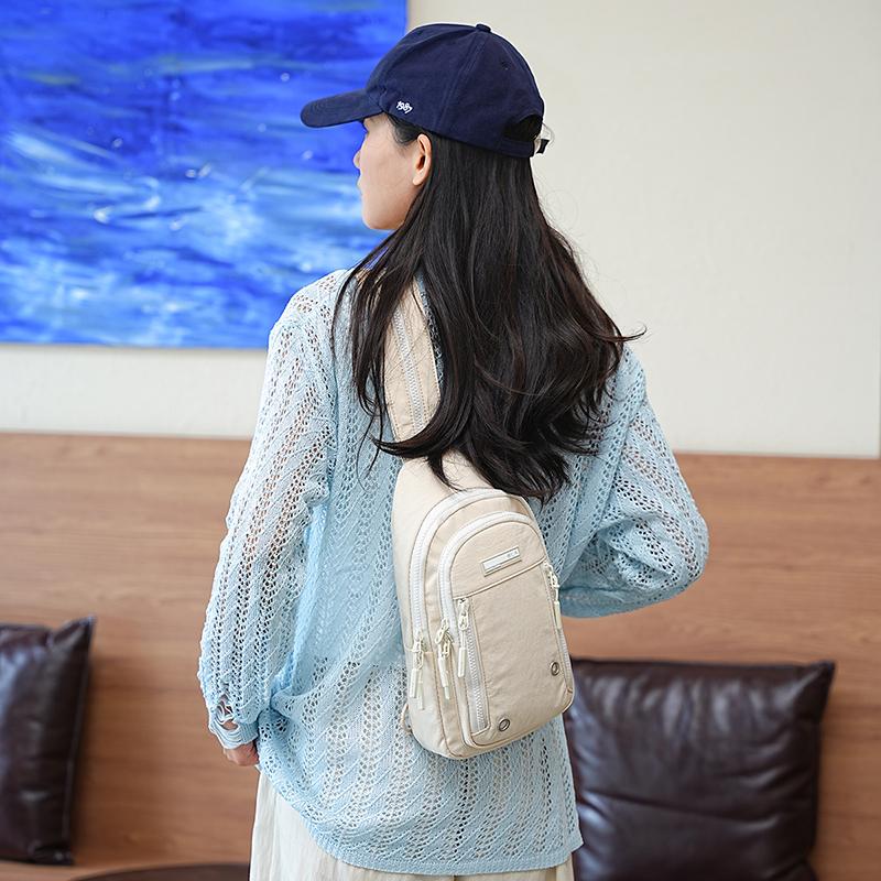 Outdoor Women's Chest Bag Sports Multi-function Crossbody Bag