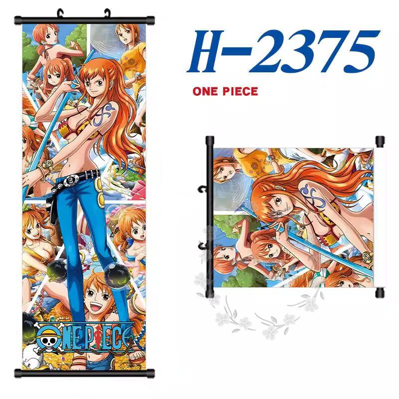 Latest O-One P-Piece Poster Scroll Painting Peripheral Hanging Painting Bedside Living Room Background Wall Cloth Painting