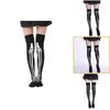 Hengzhou Halloween Skeleton Ghost Thigh-high Stockings Ultra-thin Breathable Sweat-absorbent