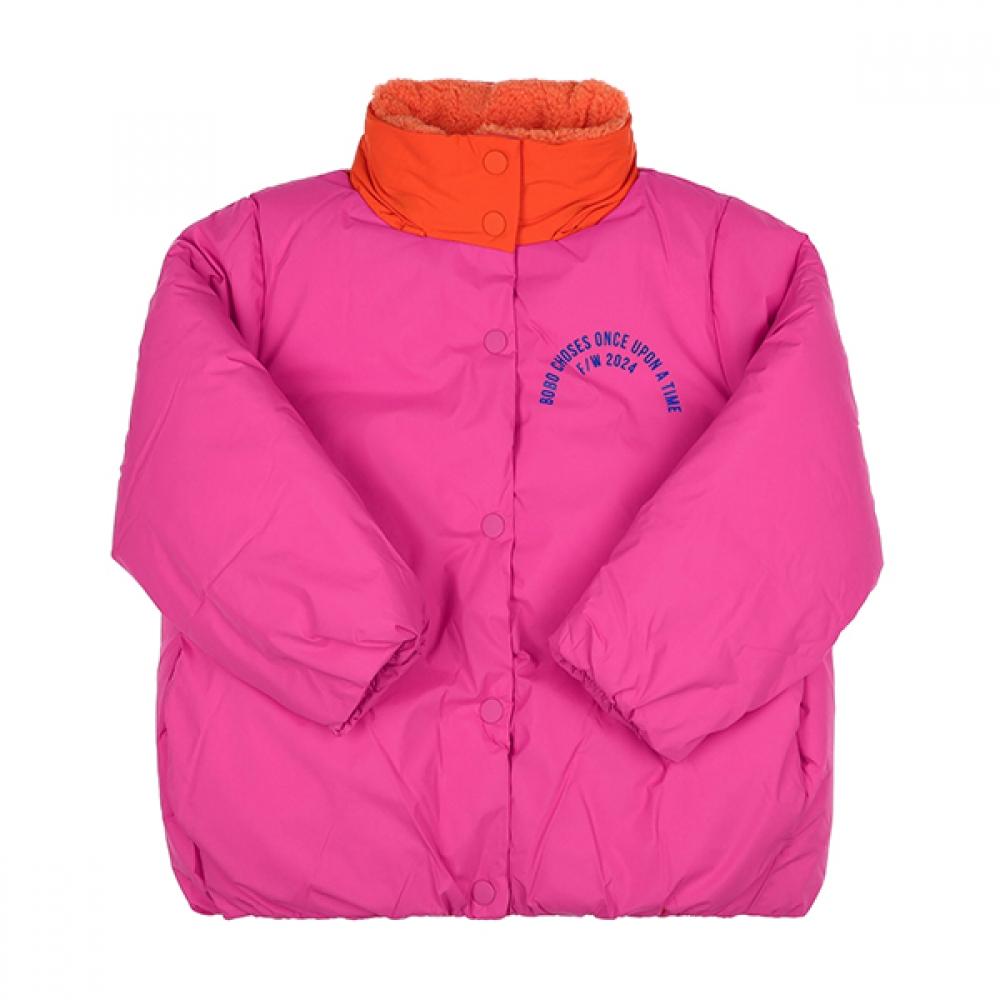 Bobo Choses Kids Jacket With Circle Logo Padded B224ac132 B224AC132 561 (8A)
