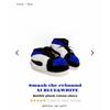 "Douyin-Inspired AJ1 Coconut Slippers: Retro Cotton Home Footwear for Couples"