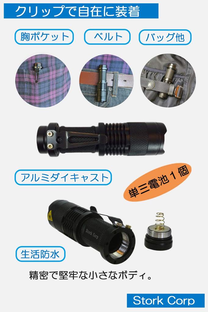 Stork Corp Night Vision IR Infrared Light Infrared LED Small Lightweight Night Vision Survival Game (940 nm)