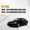 1 Adet Sürücü Tarafı Deri Alt Koltuk Kılıfı Ten Rengi Siyah 2010-2014 Mercedes Benz E350 E550 ile Uyumlu