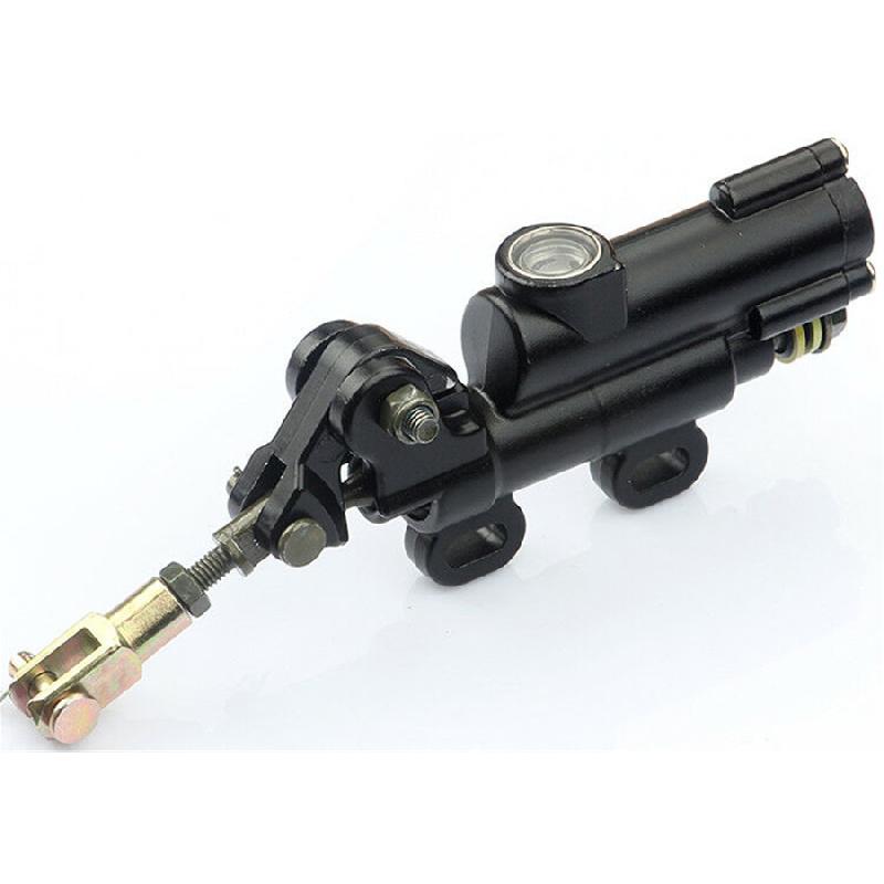 New Black Motorcycle Modification Rear Master Hydraulic Disc Brake Pump Universal X1