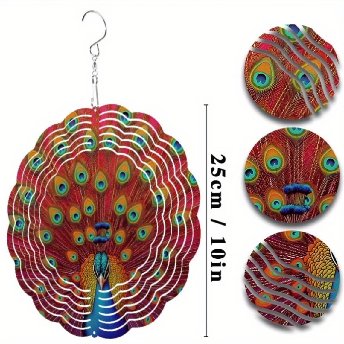 

Металлический ветряной спиннер 10 дюймов Элегантное садовое украшение для газона патио внутреннего и наружного декора Художественный подарок для всех сезонов 01A