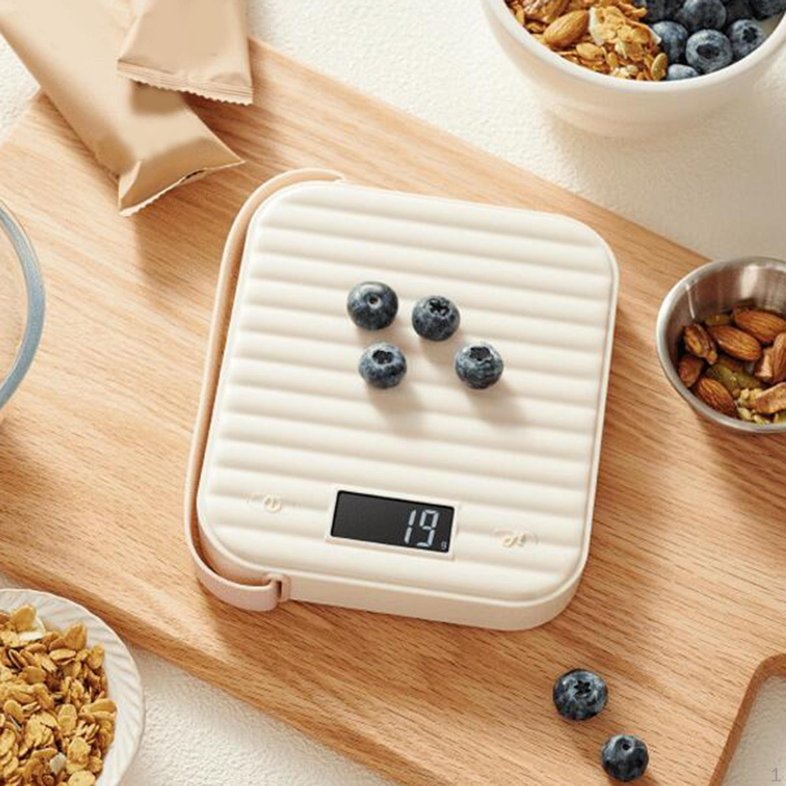 

Coffee Scale Espresso Professional High Precision Smart Electronic Weighing рожевий