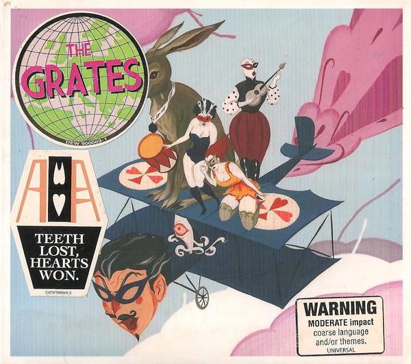 

CD GRATES - Teeth Lost, Hearts Won. DEW900069 Dew Process, Un 2008 Australia Rock Used