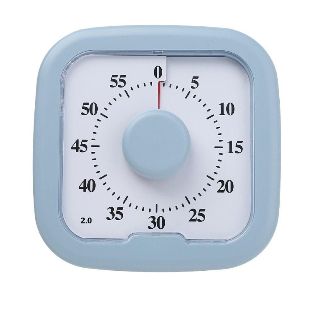Silent Visual Timer 60-Minute Stopwatch Alarm Clock Countdown Timer Visualization with Stand Kitchen Cooking Timer Indoor