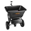 Tow Behind Lawn Spreader, 3m Spreading Width, Garden & Lawn Spreader with Universal Hitch, 38.6kg Capacity & 10 in All-Terrain Tires, Seed Fertilizer
