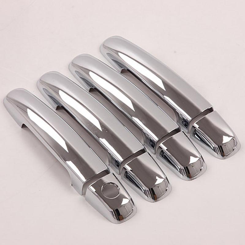 Car ABS Chrome Exterior Door Handle Cover Trim Sticker For SX4 For S-CROSS Swift 2005-2010 Grand Vitara 2005-2012