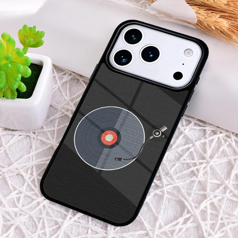 Minimalist Music Lover Shockproof Phone Case for iPhone 17 Air 16e 15 11 12 14 13 Pro Max Cover Coque