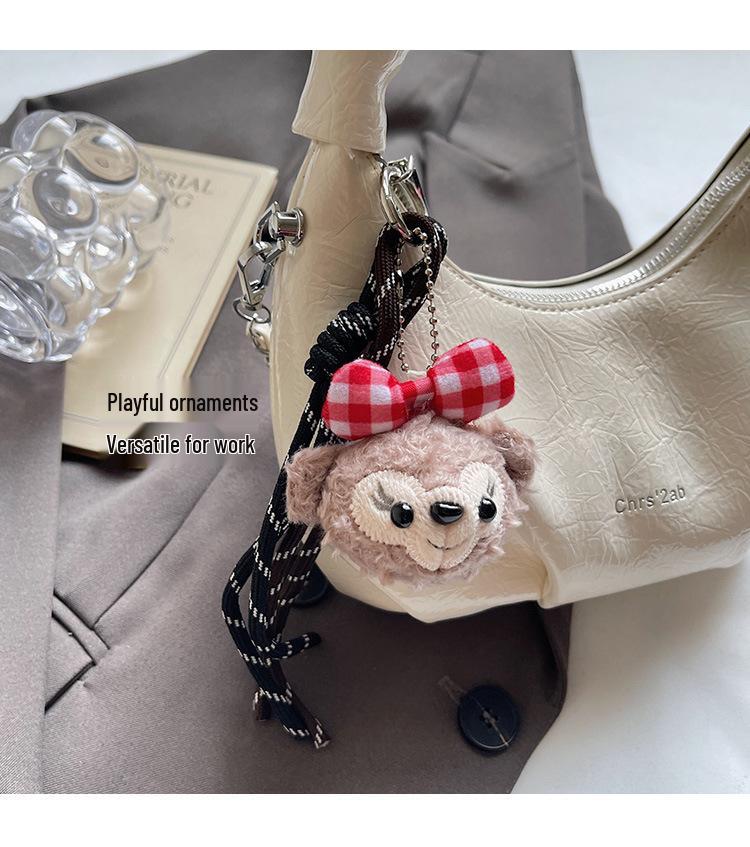 Women's Versatile Pleated Crossbody Handbag - Stylish Chain Shoulder Bag for a Chic Look.